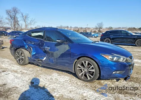 2018 Nissan Maxima 3.5S z USA, uszkodzony, nr VIN 1N4AA6AP7JC388687